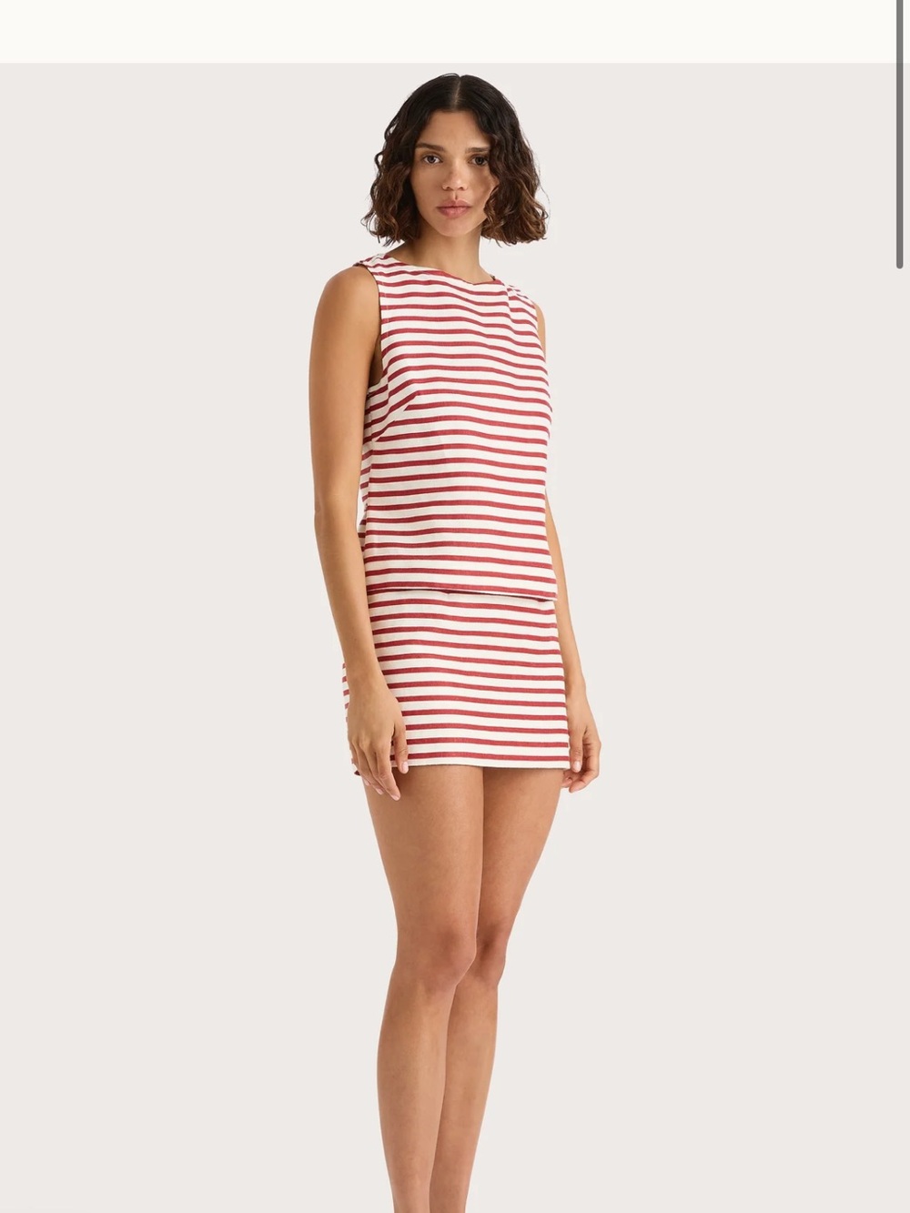 Faithfull Kelly Top Breton Stripe Red